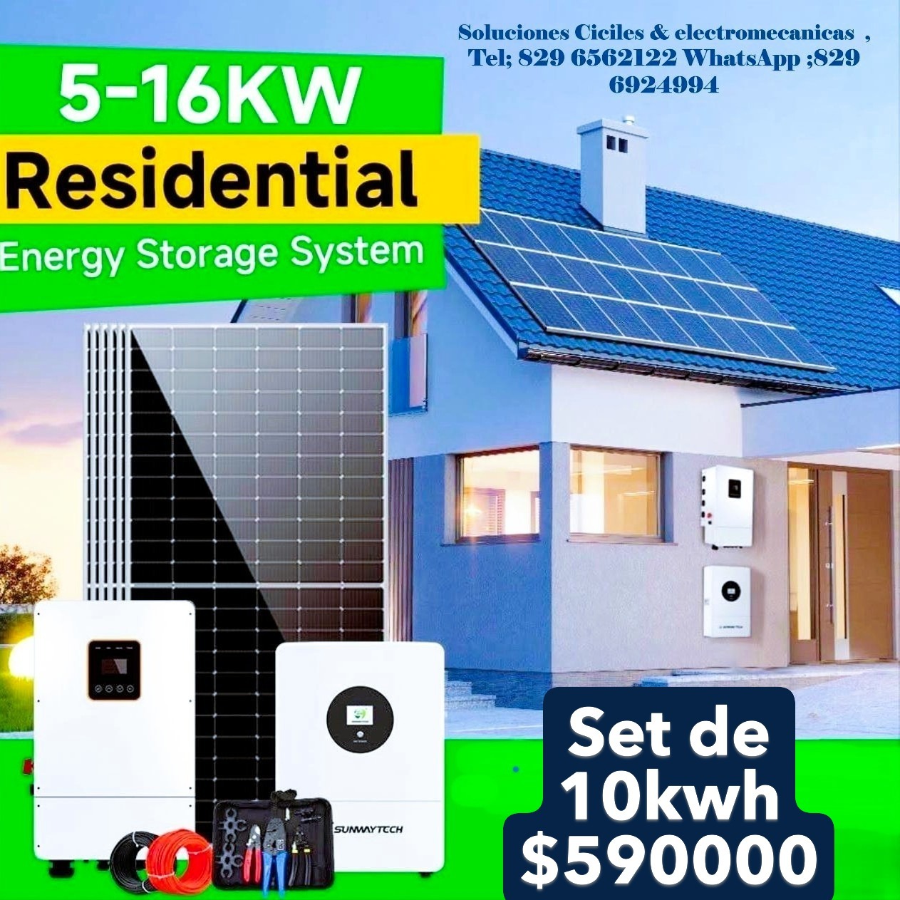 5–16KW Residential Energy Storage System